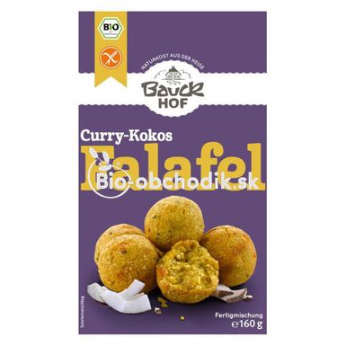 Gluten Free FalaFEL Curry-Kokos 160g Bauckhof