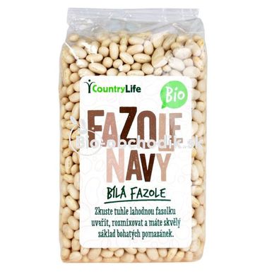 White Navy beans bio 500g Country life
