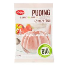 Strawberry pudding gluten-free 40g BIO Amylon