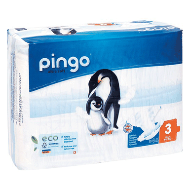 Organic Diapers Pingo 3 Midi 4-9kg 44pcs