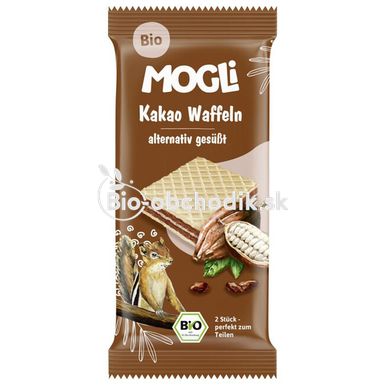 Bio mini wafers for kids Cocoa 15g Mogli