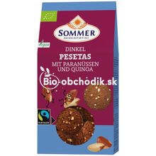BISCUIT BRAZIL NUTS WITH COCOA AND QUINOA "Paracini" 150g Sommer