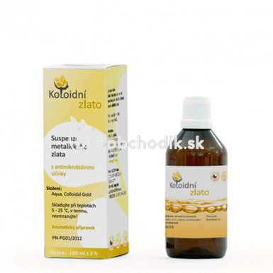 Colloidal Gold concentration 10ppm 100ml