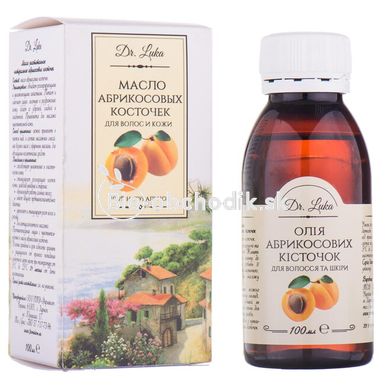 Cosmetic oil from apricot kernels 20ml Dr. Luka
