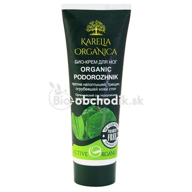 Healing cream for feet BIO 75ml Karelia Organica