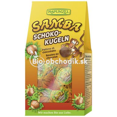 SAMBA chocolate balls with hazelnuts 96g Rapunzel
