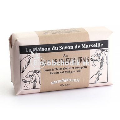 MARSEILLE Soap NATURIDERM - Goat milk 125g