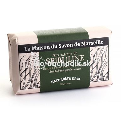 MARSEILLE Soap NATURIDERM - Spirulina 125g