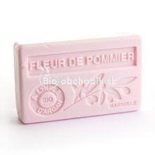 MARSEILLE Soap with bio argan oil "FLEUR DE POMMIER" 100g