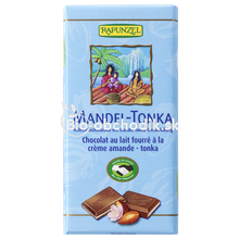 Mliečna Čokoláda Mandel-Tonka 100g Rapunzel