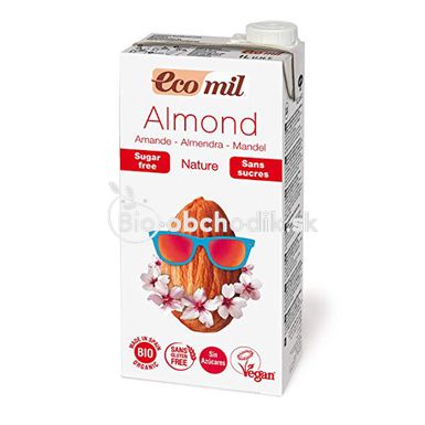 Mandľový nápoj mlieko bez cukru „Nature“ 1L Ecomil