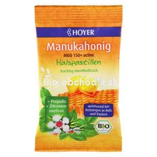 Manuka honey pastilles neck 30 g HOYER