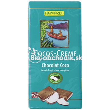 Milk Chocolate with Coconut Cream 100g RAPUNZEL