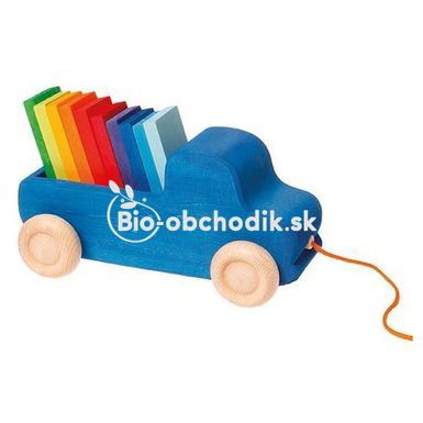 Blue truck pull along with blocks Grimm´s