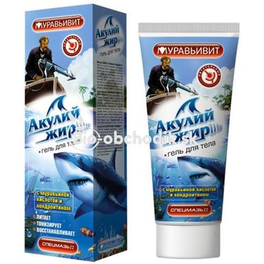 Muravivit body gel with shark oil 70ml