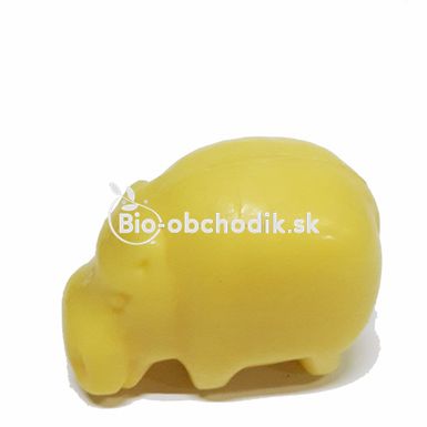 Animal soap - Little hippo (papaya) 27g