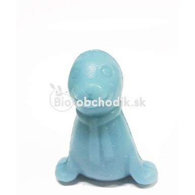 Animal soap - Blue seal (orange) 23g