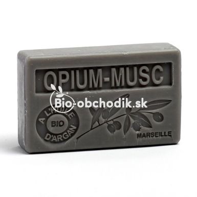 Soap BIO argan oil - Opium-musk 100g