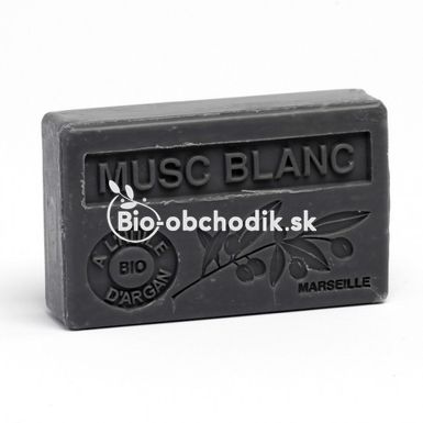 Soap BIO argan oil - White musk 100g
