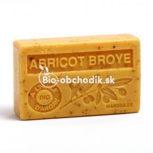 Soap BIO argan oil - Crumbled apricot 100g