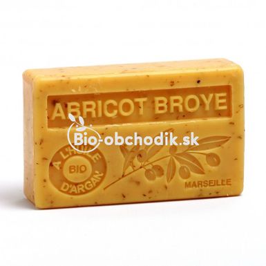 Soap BIO argan oil - Crumbled apricot 100g