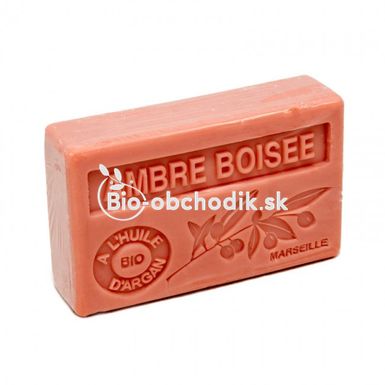 Soap BIO argan oil - Amber wood 100g