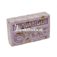 Soap BIO argan oil - Crumbled lavender (Lavandula) 100g