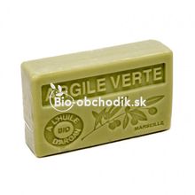 Soap BIO argan oil - Green clay 100g