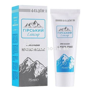 "Mountain Eliksir" Body cream with Naphthalene 75ml