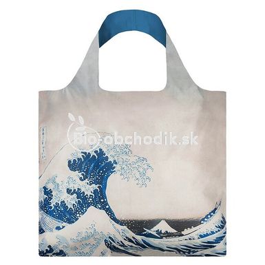 LOQI shopping bag "Hokusai - The Great Wave"