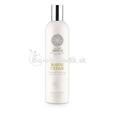 Siberie BLANCHE - White cedar - volumising shampoo 400ml