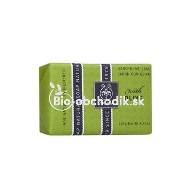 Olive soap with honey and geranium oil 125g