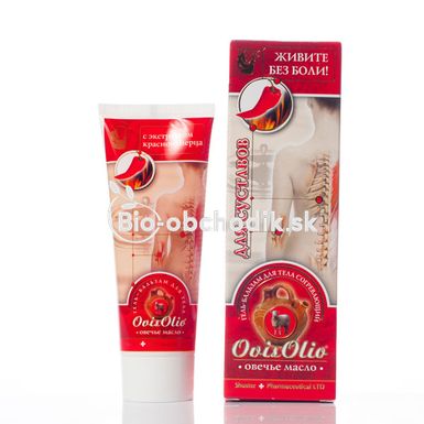 Ovis Olio warming gel with chili pepper 70g