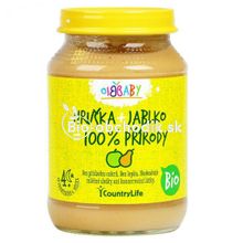 Fruit baby food Bio peach and apple Country life 190g