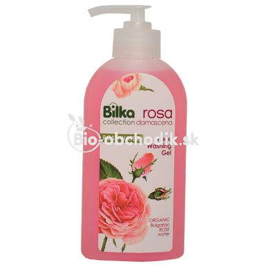 Skin cleansing gel "Rosa damascena" 200ml Bilka COLLECTION