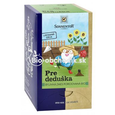 For the grandfather portioned tea 27g BIO Sonnentor