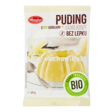 Vanilla pudding gluten-free 40g BIO Amylon
