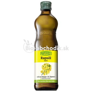 Natural Rapeseed Oil 500ml Rapunzel
