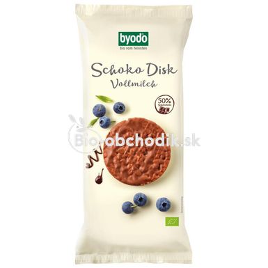 Rice crackers coated with milk chocolate 65g