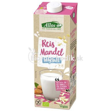 Rice-Almond Drink 1L Allos