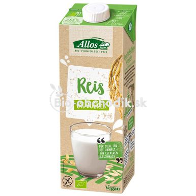 Sugar-free rice drink 1L Allos