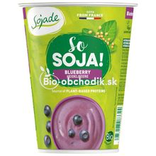 Sójový jogurt Čučoriedka Bio 400g Sojade