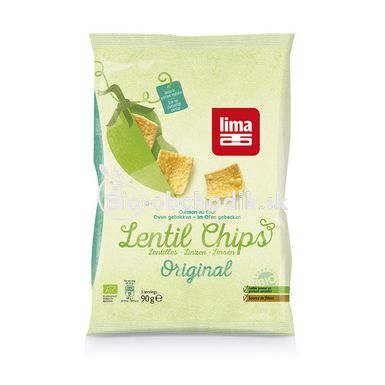 Lentil-potato chips BIO 90g Lima