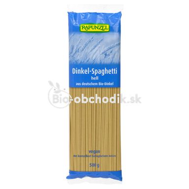 The Špageti spelt of organic 500g Rapunzel