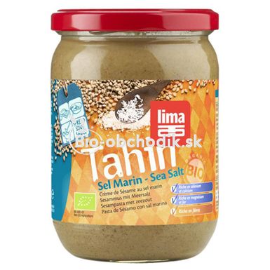 Tahini sesame with salt organic 500g Lima