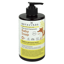 Liquid baby soap based on floral water from witch hazel 450ml BOTAVIKOS