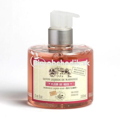 Liquid soap from Marseille "Rose flowers" 330ml