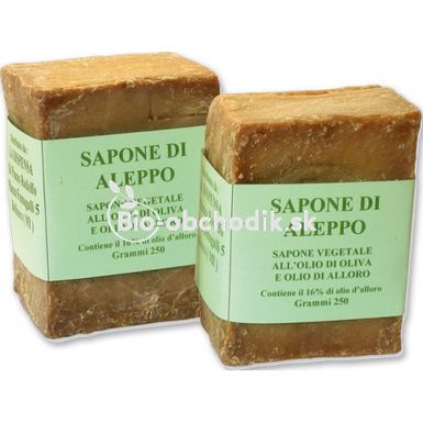 Traditional soap from Aleppo with laurel oil 16% 200g