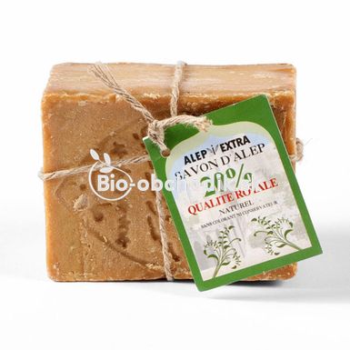 Traditional soap from Aleppo with laurel oil 20% 200g