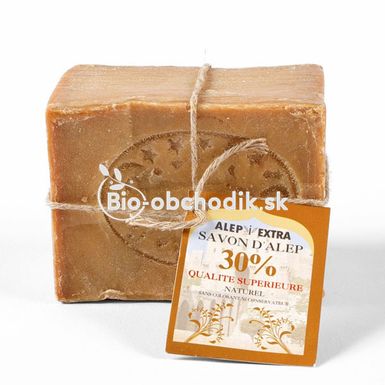 Traditional soap from Aleppo with laurel oil 30% 200g